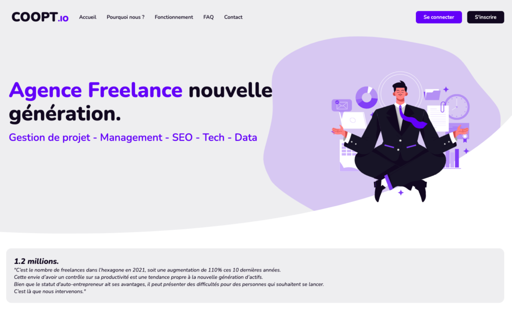 Agence Freelance - https://coopt.io