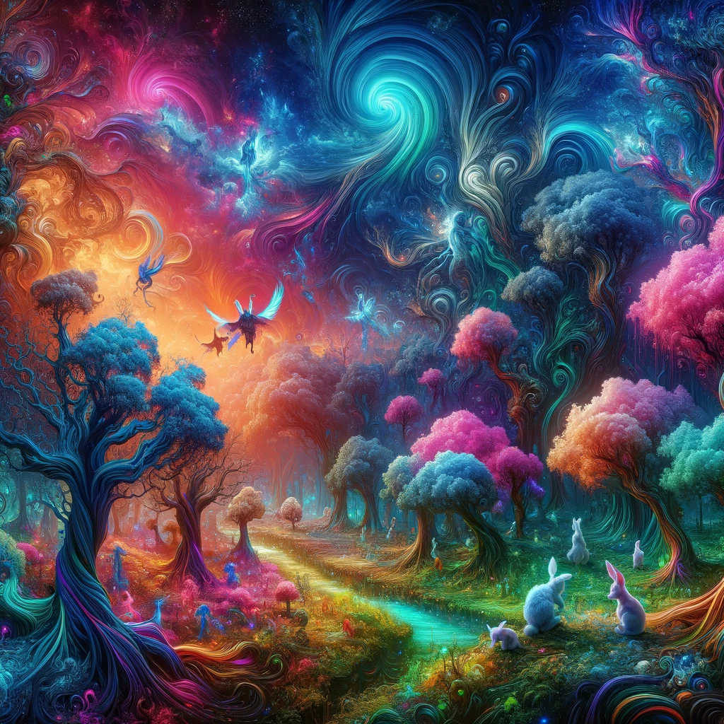 Forest Landscape (Cosmic Dream)