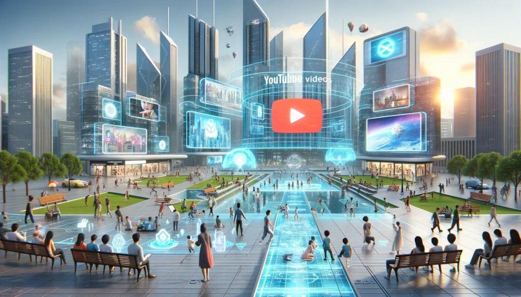La Fusion Technologique et Sociétale - YouTube en 2044 : Une Vision Utopique de l'Harmonie Numérique Interactive