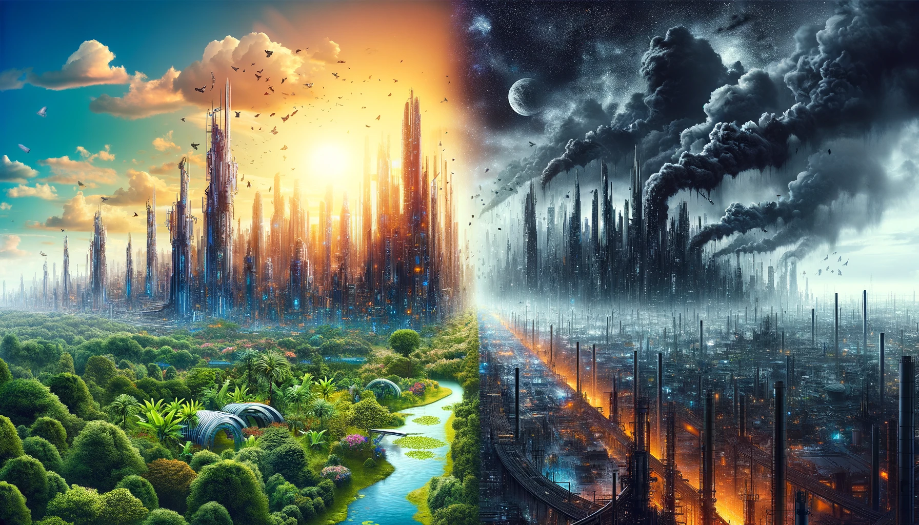 Utopies et Dystopies : Des Mondes Fictifs Qui Inspirent et Questionnent