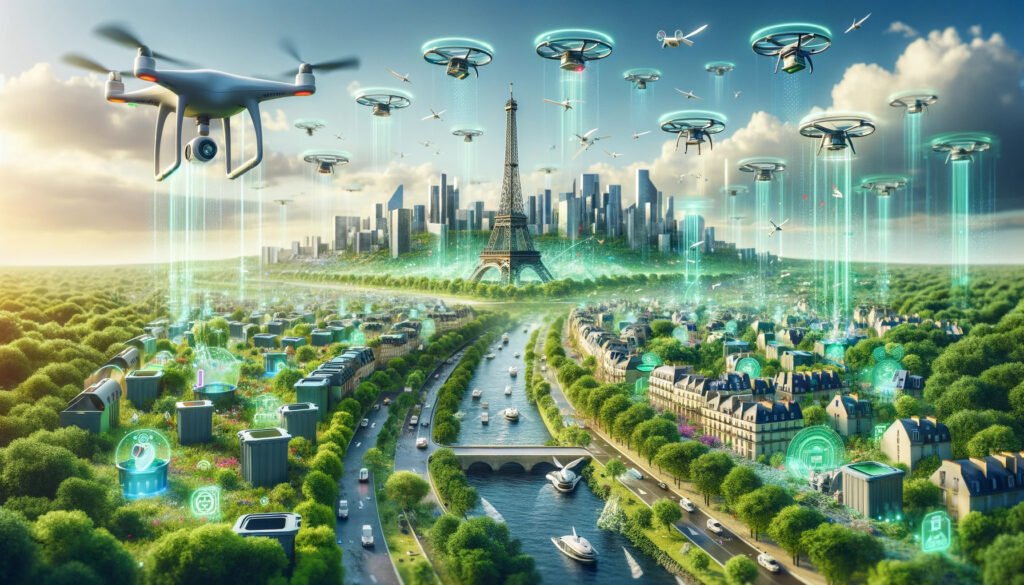 L'Éveil Vert : L'Harmonie entre l'IA et l'Environnement en France