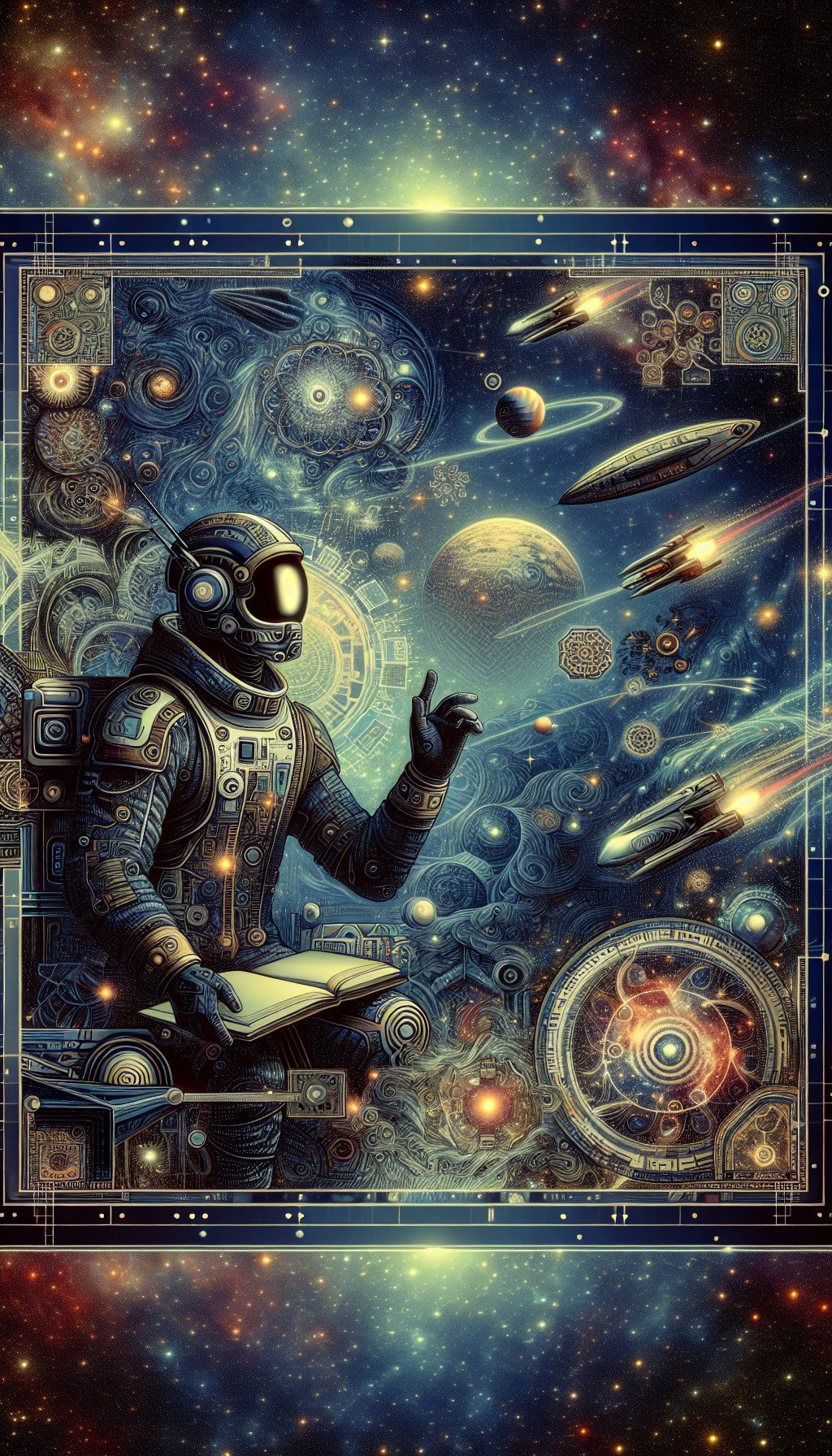 Au Cœur des Mystères Célestes – Histoire fictive