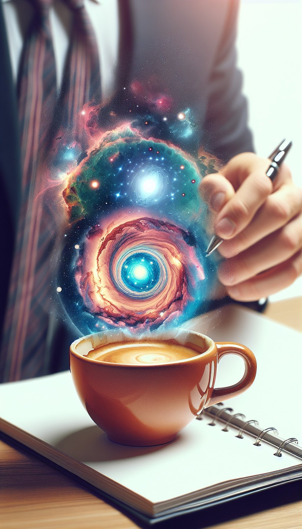 Le Café des Étoiles: Une Éveil Cosmique – Histoire fictive