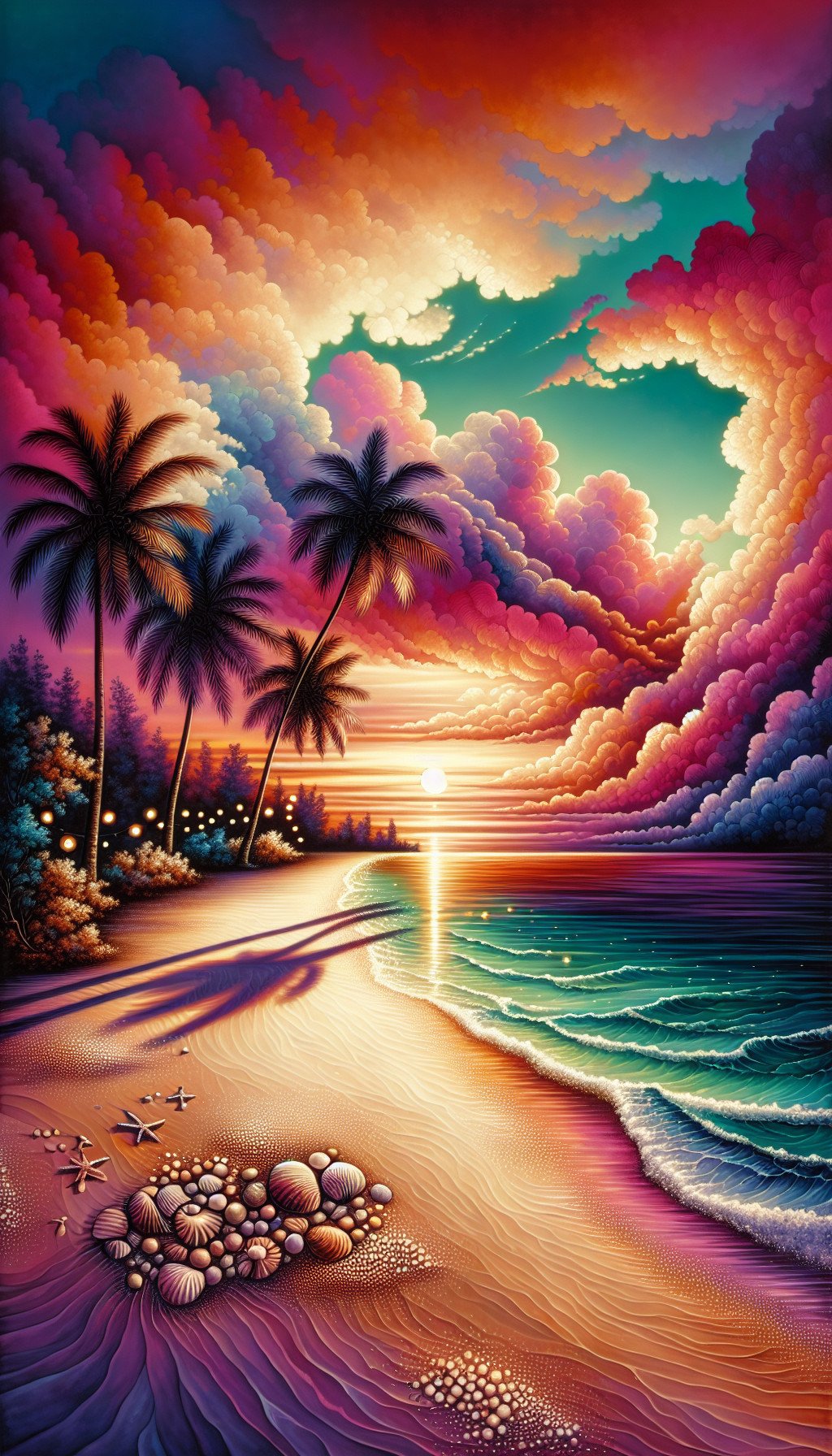 Crépuscule Tropical : Une Évasion au Bord de l’Eau – Histoire fictive