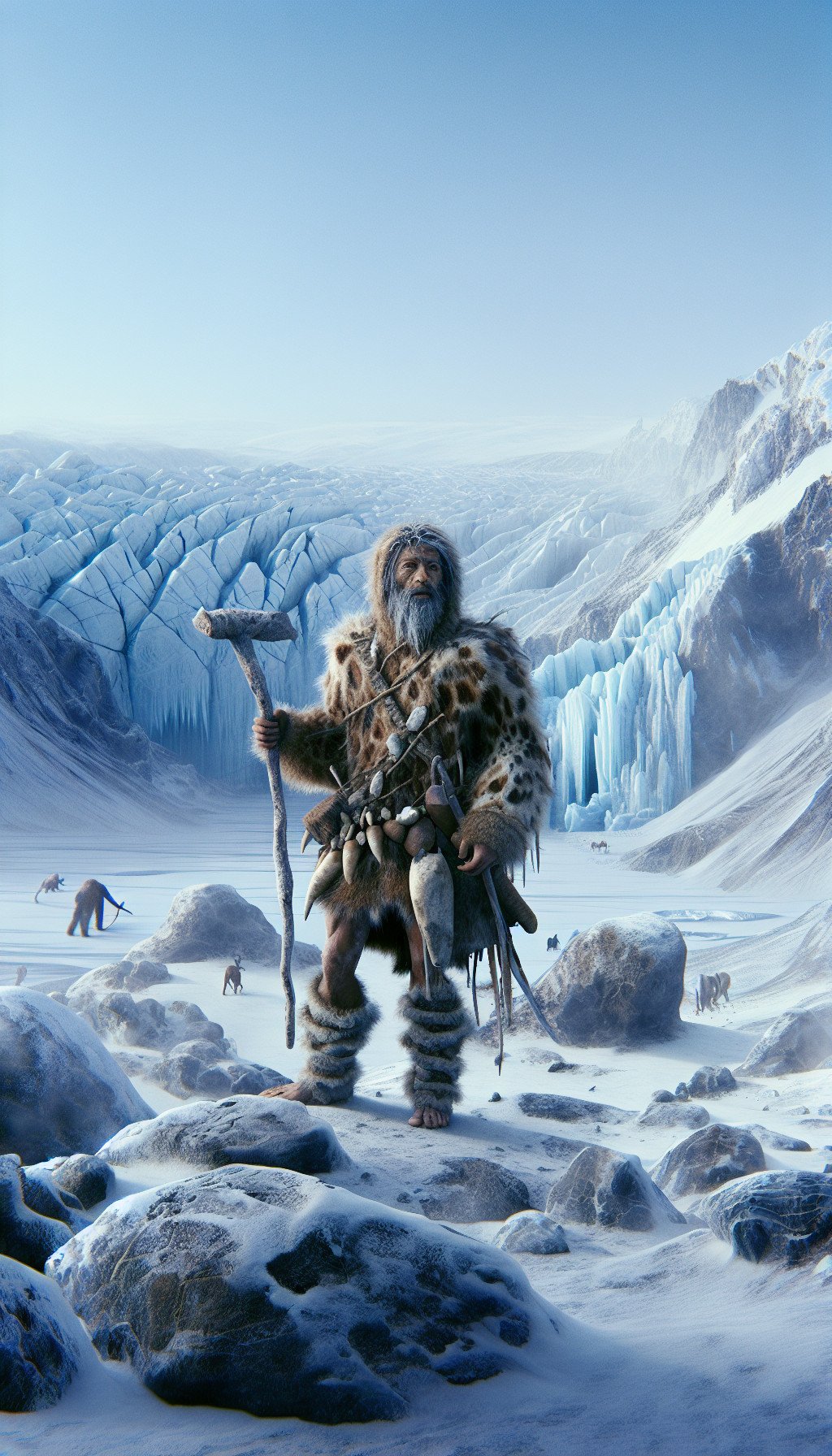 Dans les Glaces du Temps – Histoire fictive