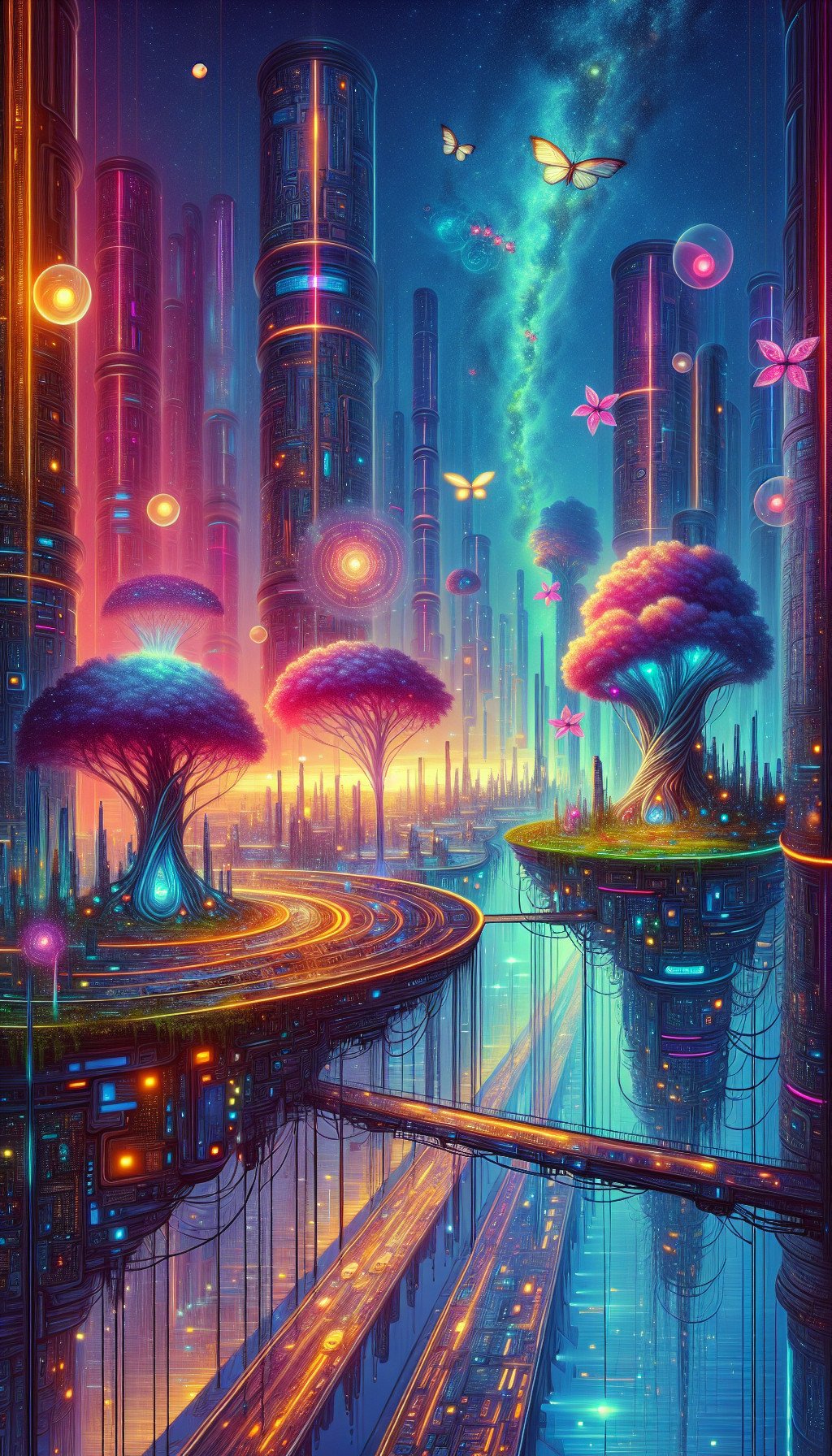 Harmonie des Éléments: Un Futur Éblouissant – Histoire fictive