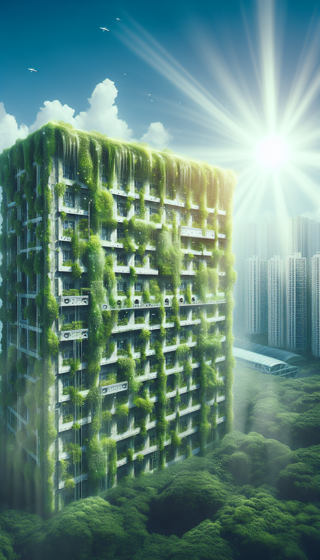 Les Jardins de la Méga-Ville Oubliée – Dystopique