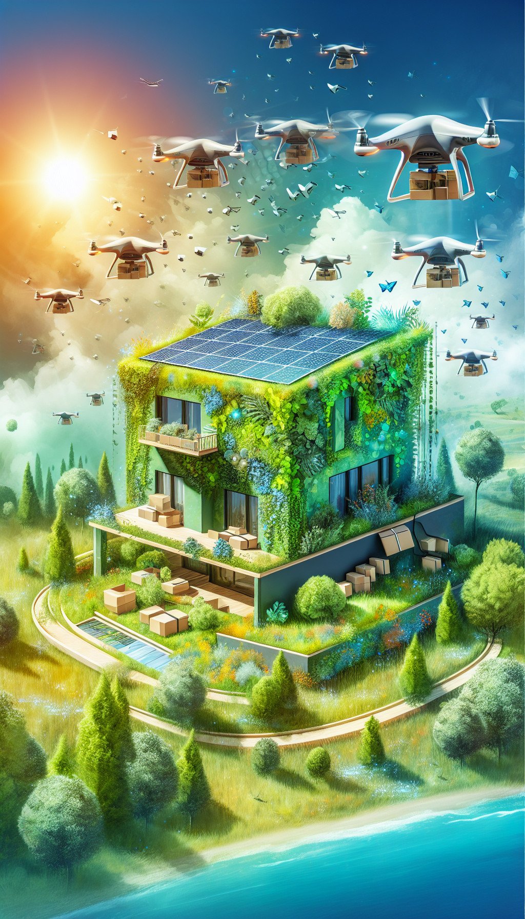 Une Journée Écologique au Bord de l’Océan – Utopique