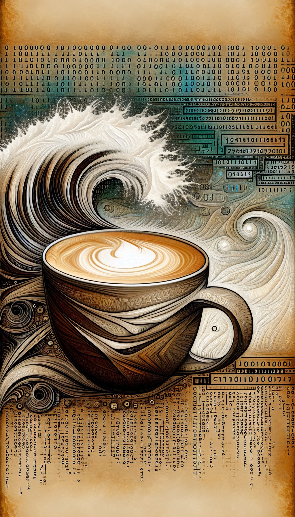 Lila et la magie du café numérique – Histoire fictive