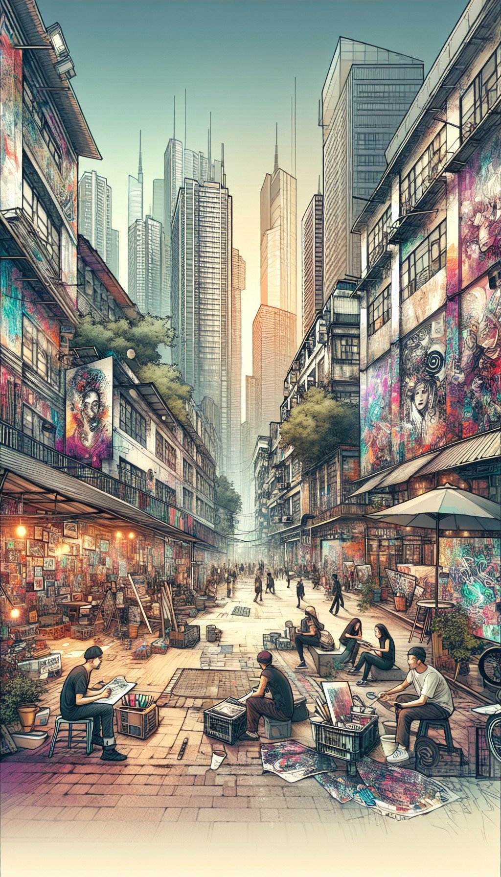 L’Art de la Ville : Un Équilibre entre Tradition et Modernité – Histoire fictive