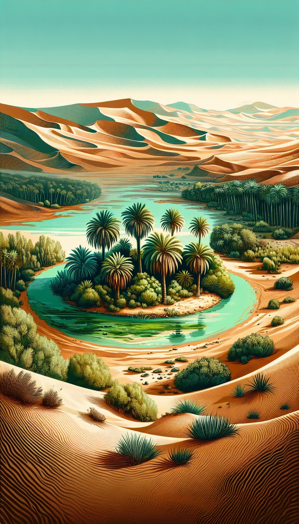 L’Oasis de l’Espoir – Histoire fictive