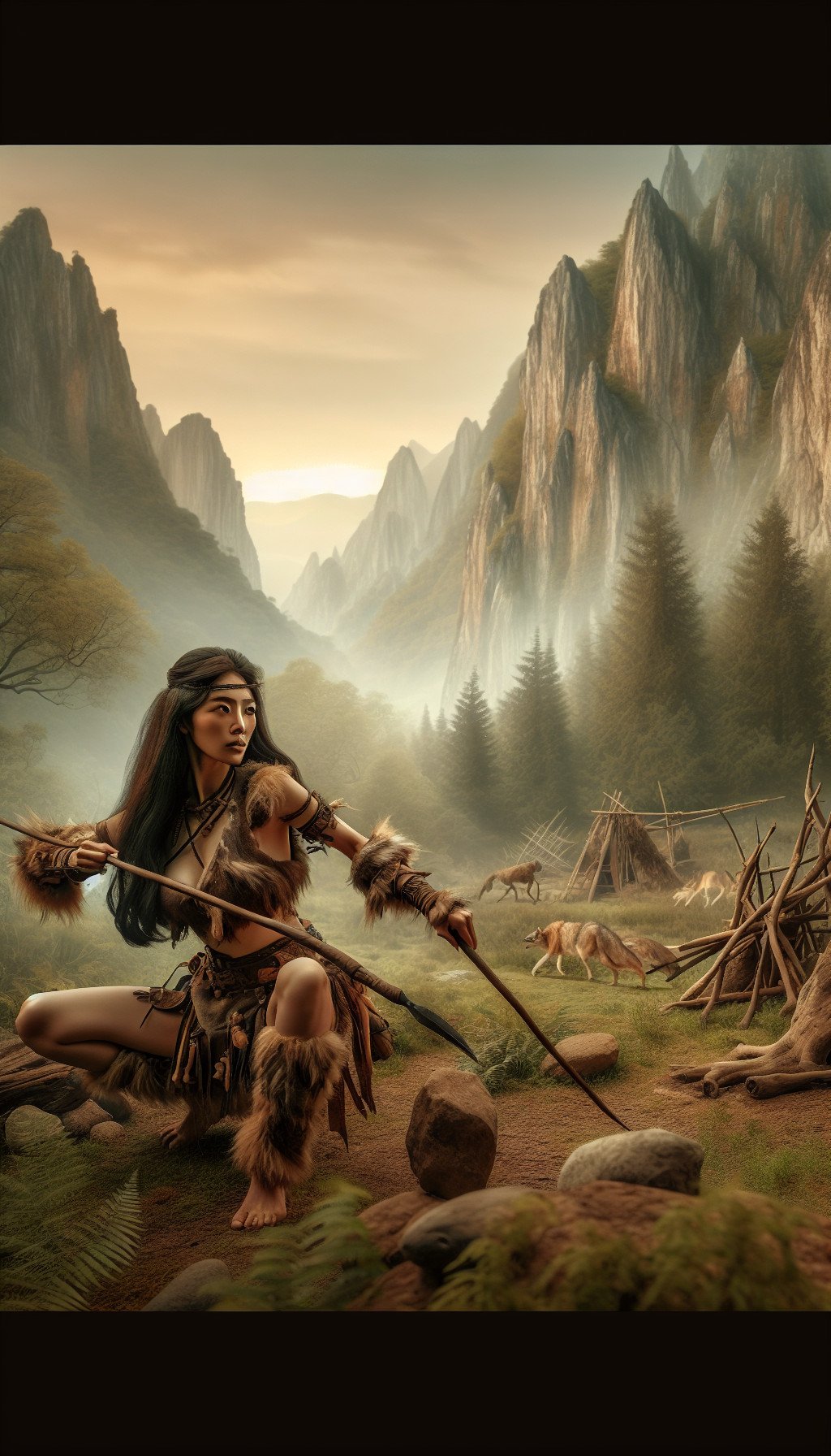 La Chasseresse des Brumes Anciennes – Histoire fictive