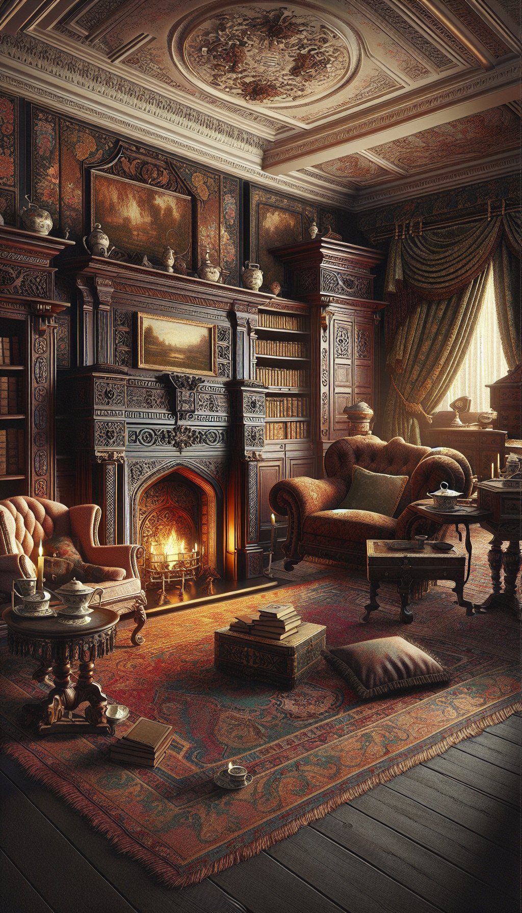 Le Mystère de la Bibliothèque Enchantée – Histoire fictive