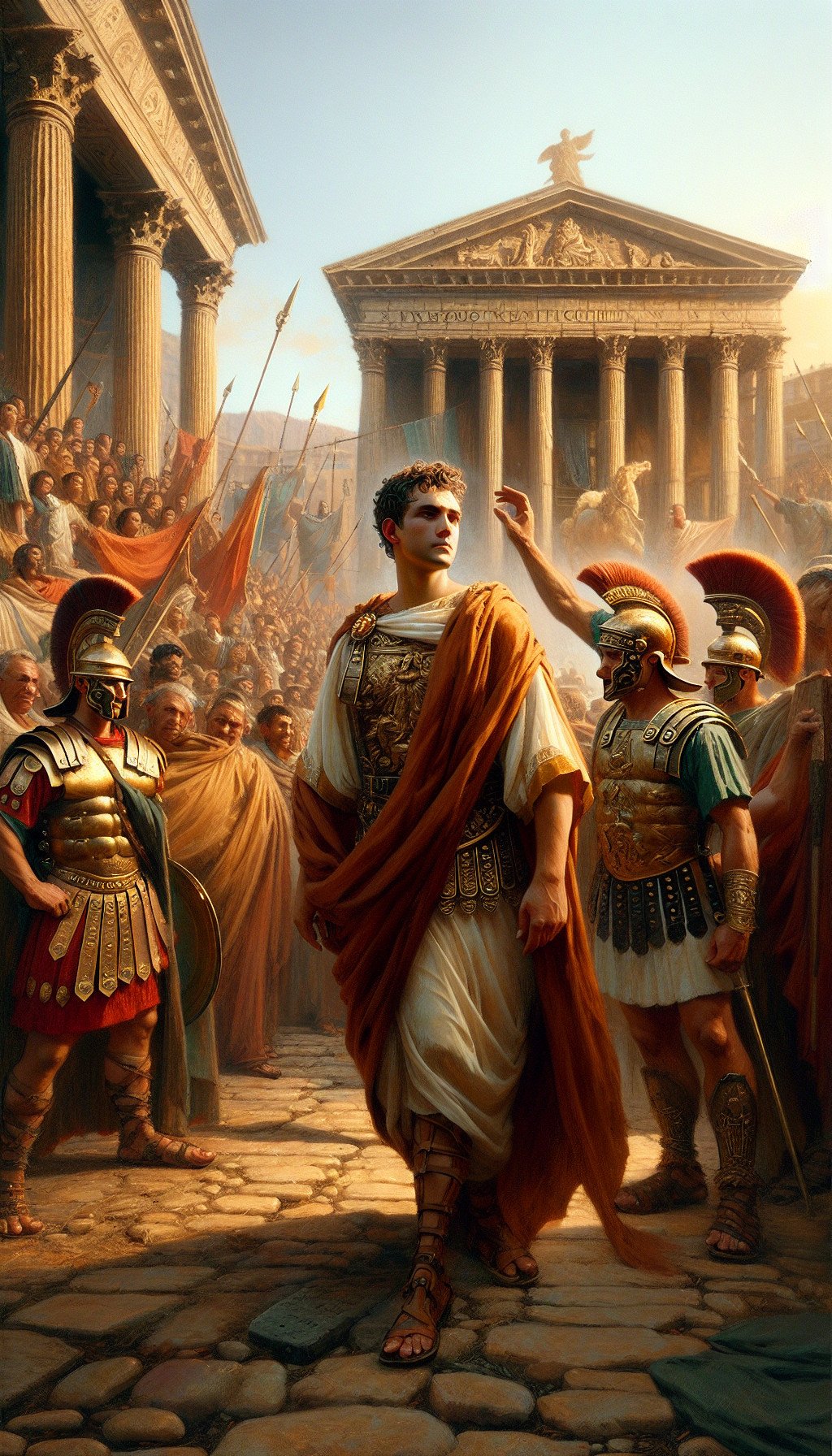 Le Retour du Héros – Histoire fictive