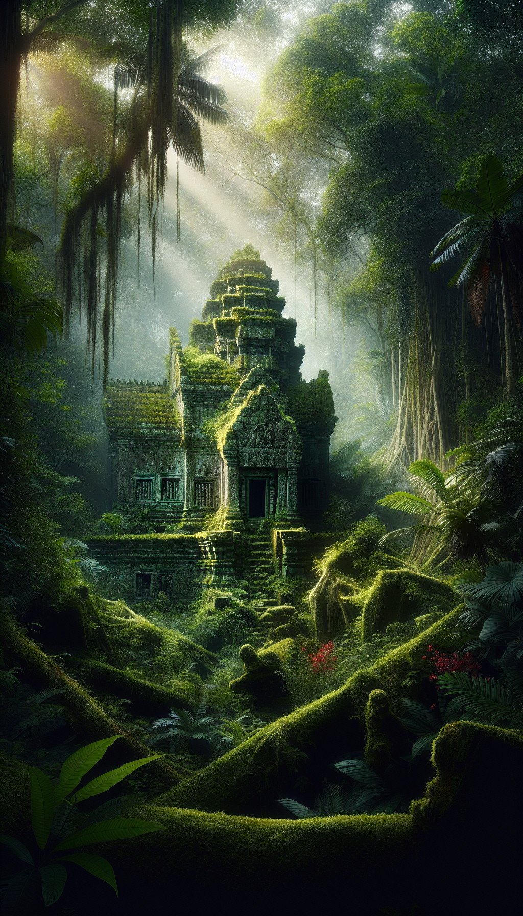 Le Temple des Secrets Perdus – Histoire fictive