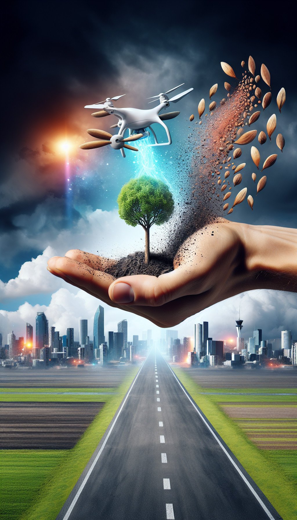 Renaître à travers les Drones – Dystopique