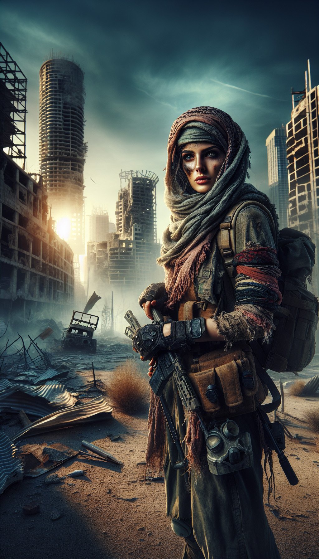 Résilience dans les Cendres – Histoire fictive