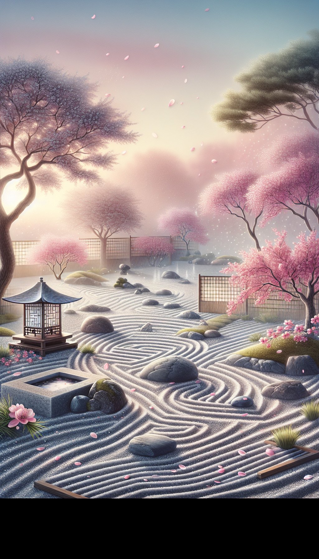 Sérénité au Jardin de la Paix – Histoire fictive