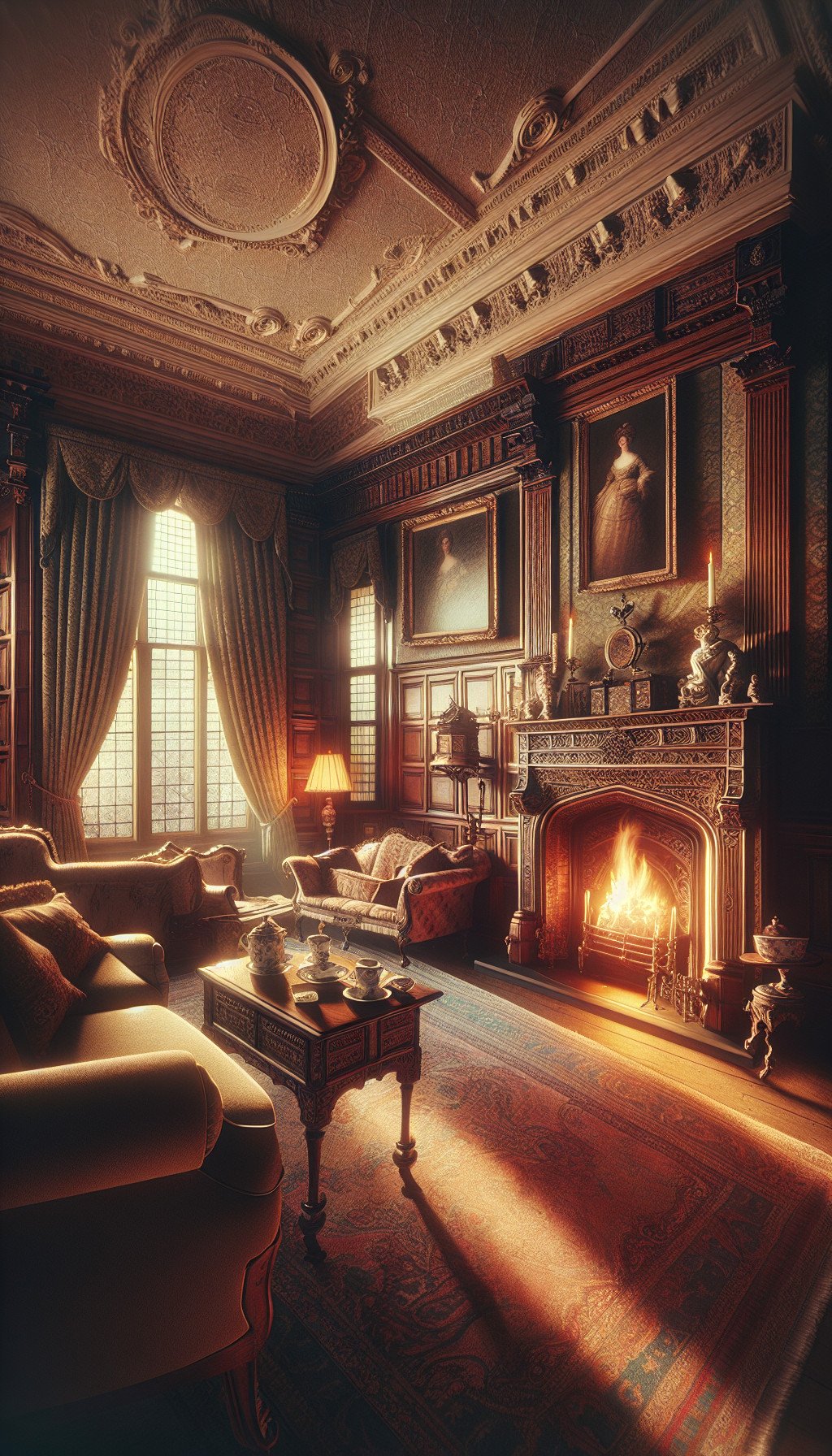 Un Reflet du Passé : La Salle d’Intérieur d’Elisabeth – Histoire fictive