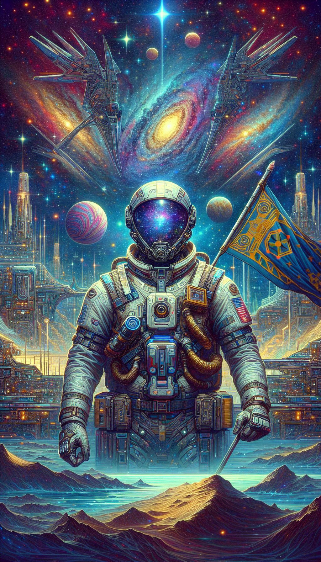 Voyage au-delà des étoiles – Histoire fictive