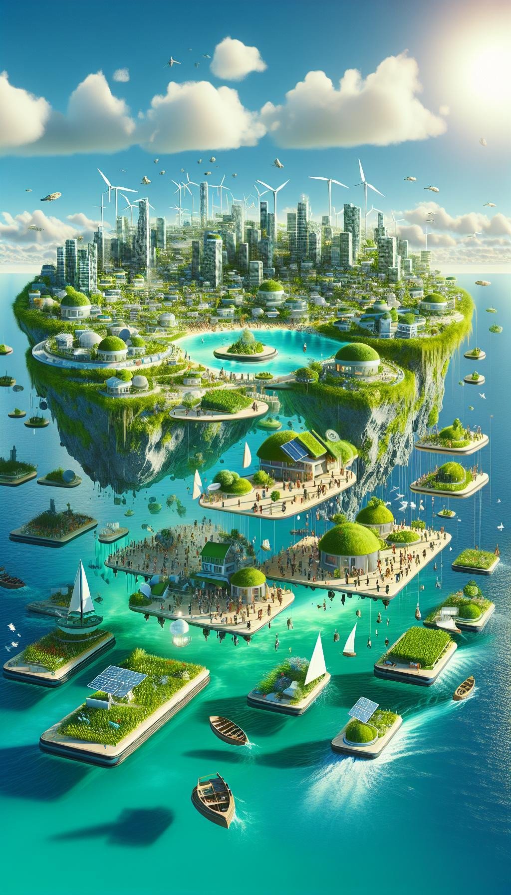 Les Gardiens de la Métropole Flottante – Dystopique