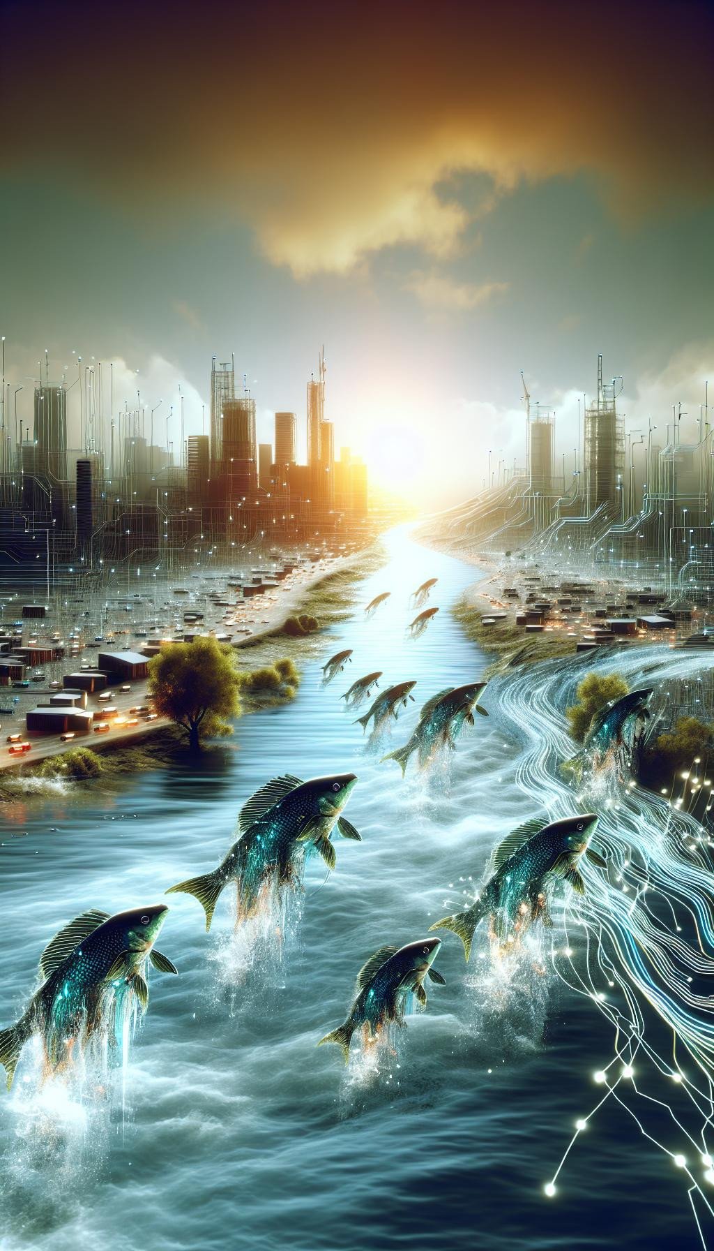 Luminescence au Coeur de la Ville – Dystopique