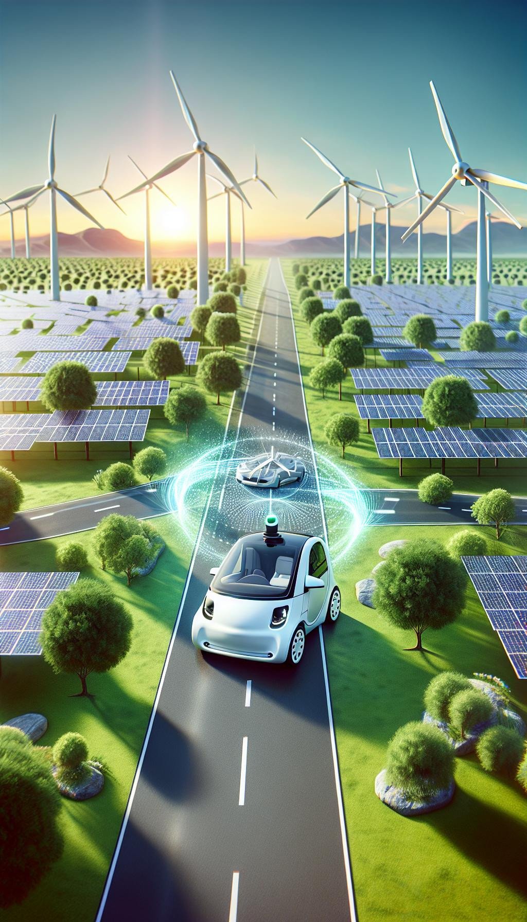 La Route du Futur: Aventure d’une Voiture Autonome – Utopique