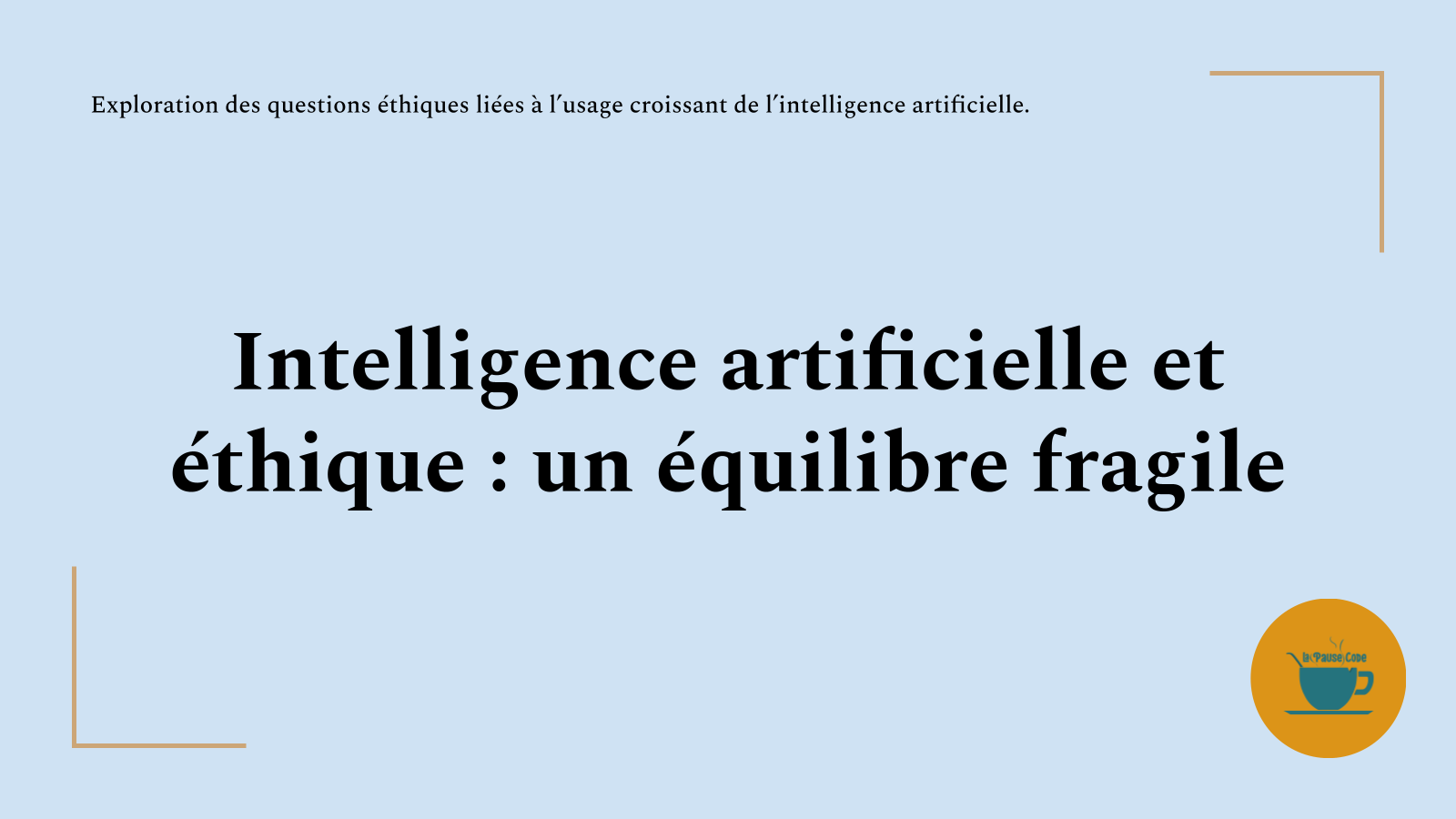 Découvrez comment l'intelligence artificielle soulève des questions éthiques cruciales et comment trouver un équilibre entre innovation et responsabilité dans notre société.