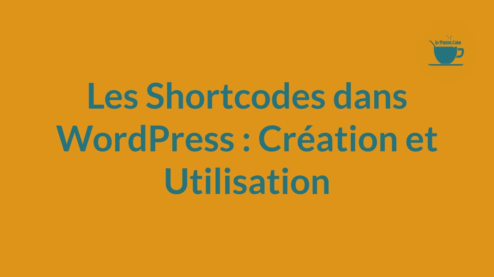 Découvrez comment créer et utiliser des shortcodes dans WordPress pour personnaliser votre site. Cet article fournit des exemples pratiques et des conseils pour les développeurs.