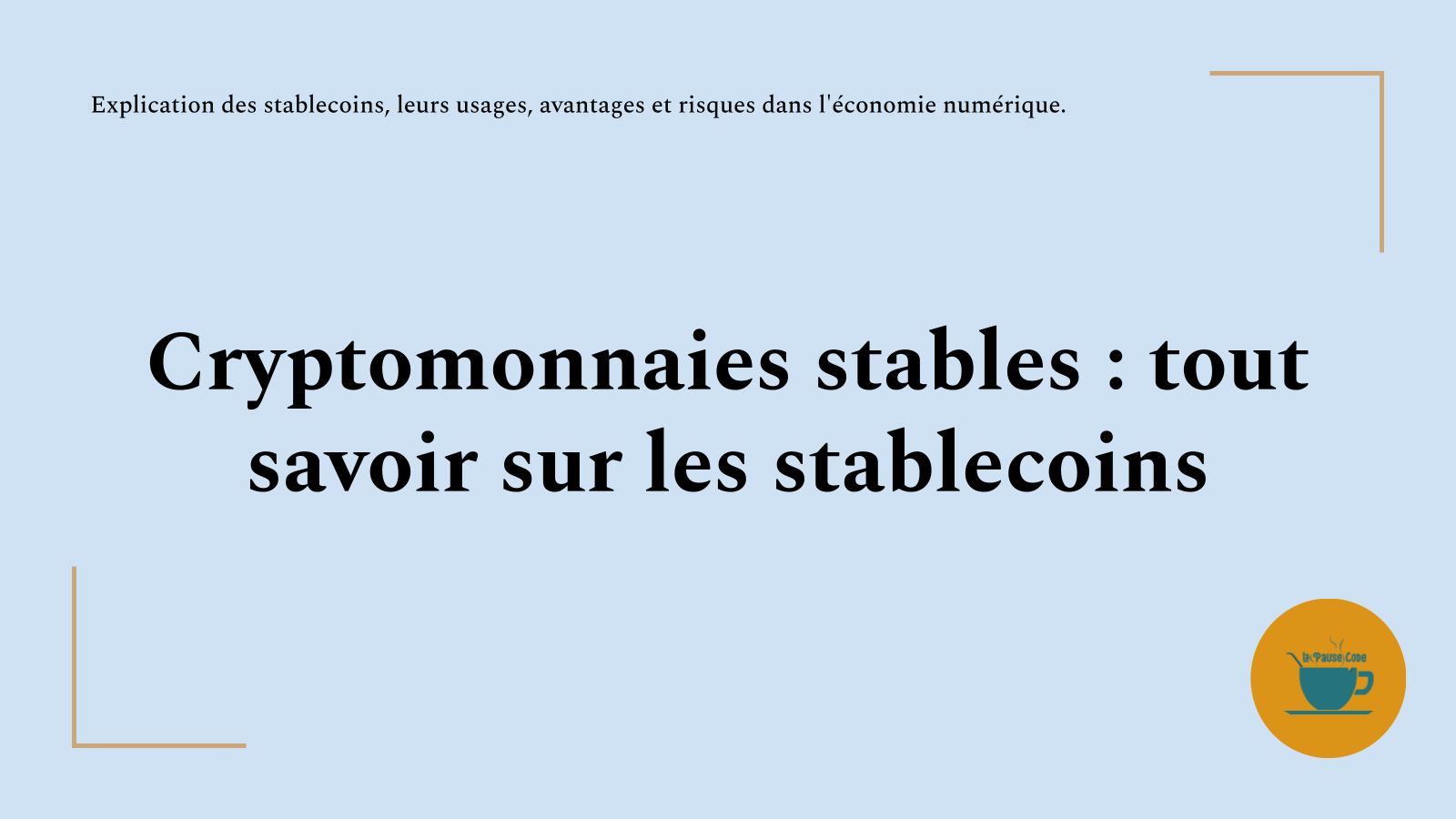 Découvrez tout sur les stablecoins : leur fonctionnement, leur importance dans la finance décentralisée et comment les utiliser pour vos investissements.