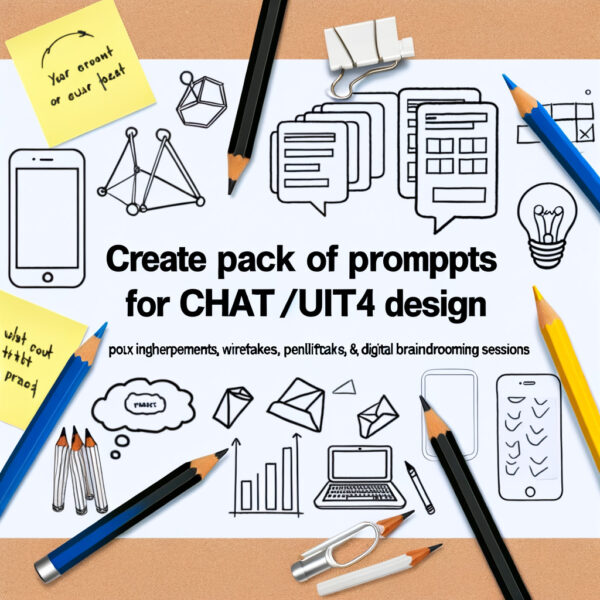 50 Prompts pour Optimiser Votre Design UX/UI avec ChatGPT-4