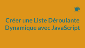 Apprenez à créer une liste déroulante dynamique avec JavaScript. Cet article vous guide à travers les étapes essentielles pour améliorer l'interactivité de vos applications front-end.