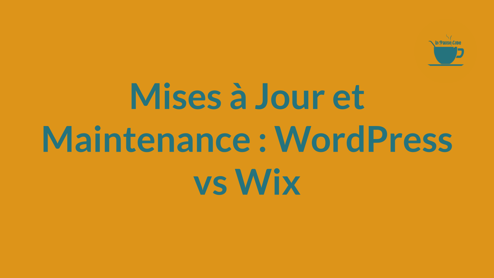 Mises à Jour et Maintenance : WordPress vs Wix