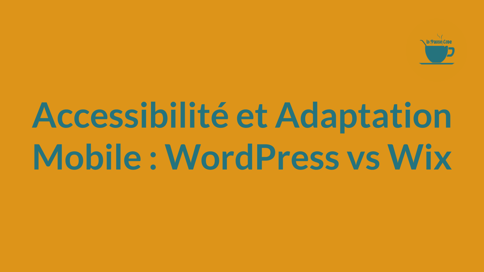 Découvrez les différences entre WordPress et Wix en matière d'accessibilité et d'adaptation mobile. Un guide pour les créateurs de sites web.