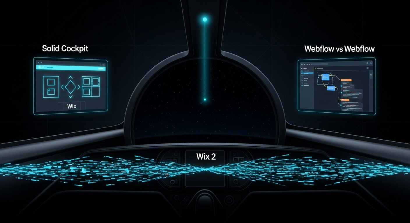 Création de Sites pour Petites Entreprises : Wix vs Webflow