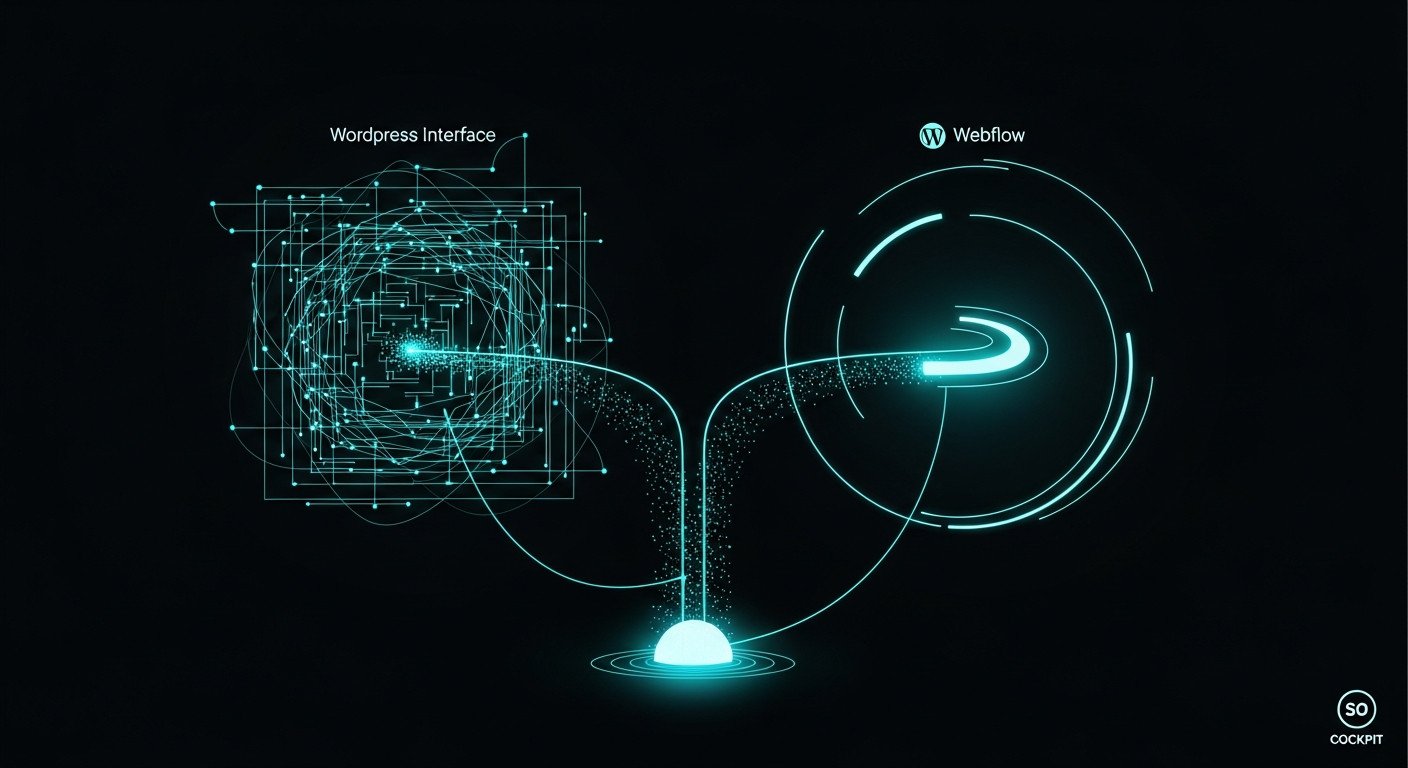 Facilité de Migration : WordPress vs Webflow