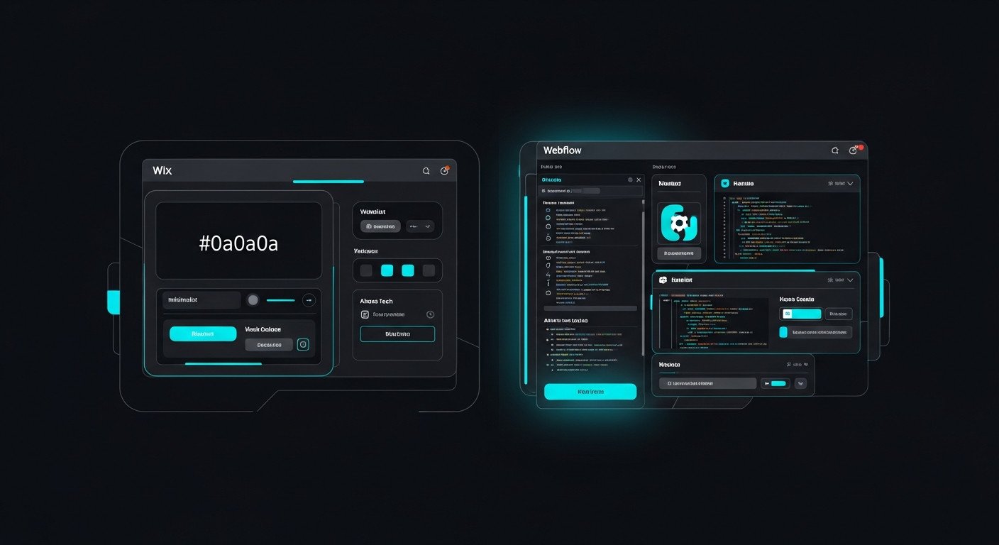 Wix ou Webflow : Quel Outil est le Plus Adapté aux Designers ?