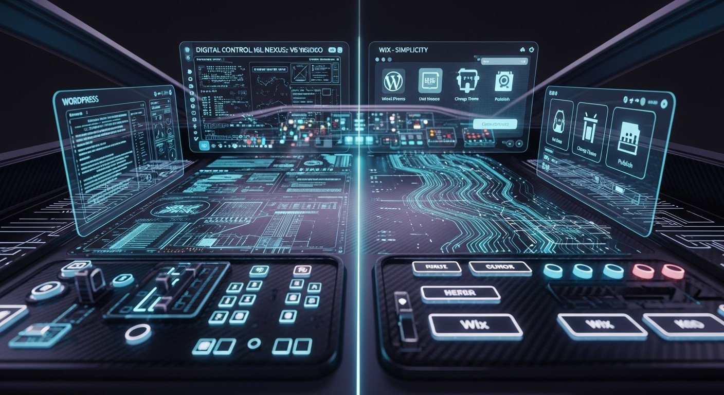 Comparatif entre WordPress et Wix : Flexibilité vs Simplicité - LPC