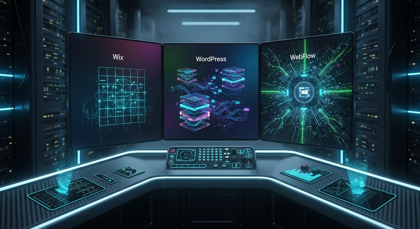 SEO : Comparatif entre Wix, WordPress et Webflow - LPC