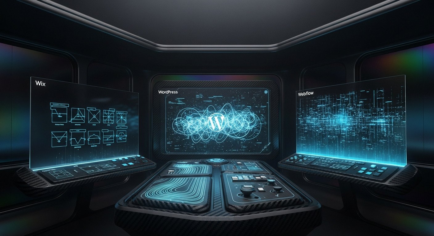 Comparatif des Coûts : Wix, WordPress, et Webflow - LPC